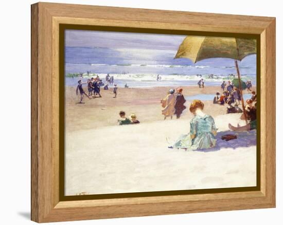 Hourtide-Edward Henry Potthast-Framed Premier Image Canvas