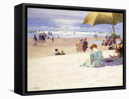 Hourtide-Edward Henry Potthast-Framed Premier Image Canvas