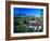 House Amidst the Rice Terraces in the Rice and Coffee Growing Heart of Western Flores, Indonesia-Robert Francis-Framed Photographic Print