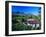 House Amidst the Rice Terraces in the Rice and Coffee Growing Heart of Western Flores, Indonesia-Robert Francis-Framed Photographic Print