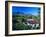 House Amidst the Rice Terraces in the Rice and Coffee Growing Heart of Western Flores, Indonesia-Robert Francis-Framed Photographic Print