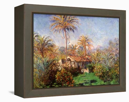 House Among the Palms, 1884-Claude Monet-Framed Premier Image Canvas