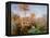 House Among the Palms, 1884-Claude Monet-Framed Premier Image Canvas