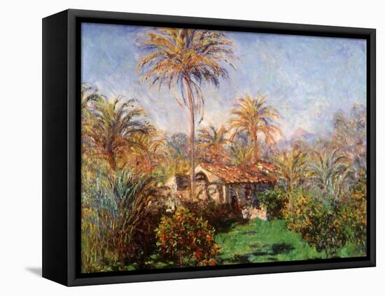 House Among the Palms, 1884-Claude Monet-Framed Premier Image Canvas