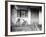 House and Bicycle, Hanoi, Vietnam-Walter Bibikow-Framed Photographic Print