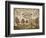 House and Deer Sampler, c.1785-null-Framed Giclee Print
