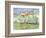House and Dovecote at Bellevue, 1890-Paul Cézanne-Framed Giclee Print