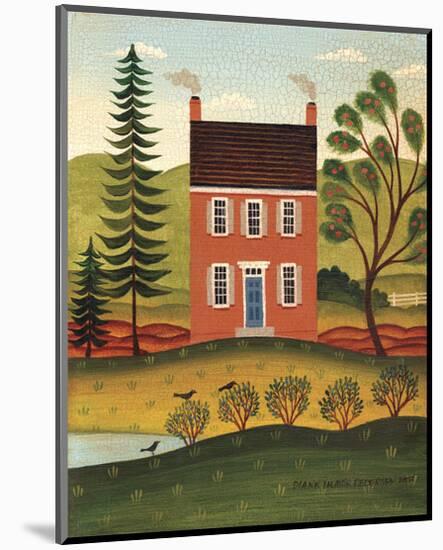 House and Lake-Diane Ulmer Pedersen-Mounted Art Print