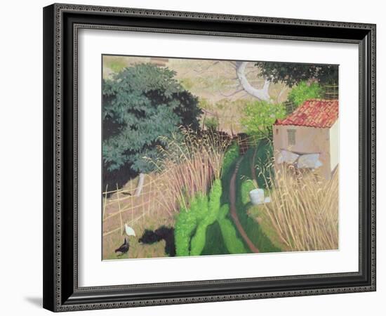 House and Reeds, circa 1921-24-Félix Vallotton-Framed Giclee Print