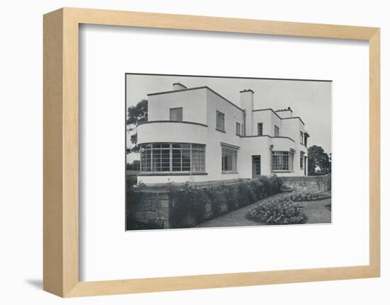 'House at Burn Bridge by The Late John Procter, F.R.I.B.A.', 1942-Unknown-Framed Photographic Print