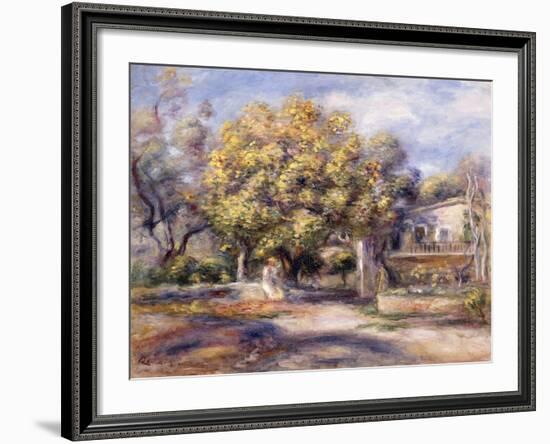 House at Cagnes, C.1905-Pierre-Auguste Renoir-Framed Giclee Print