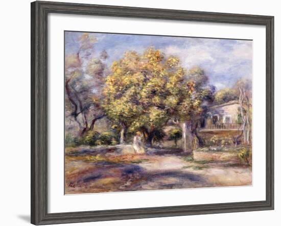 House at Cagnes, C.1905-Pierre-Auguste Renoir-Framed Giclee Print