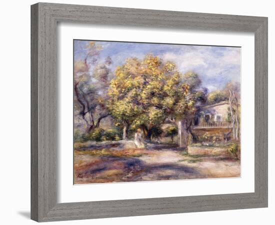House at Cagnes, C.1905-Pierre-Auguste Renoir-Framed Giclee Print
