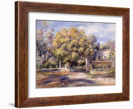 House at Cagnes, C.1905-Pierre-Auguste Renoir-Framed Giclee Print