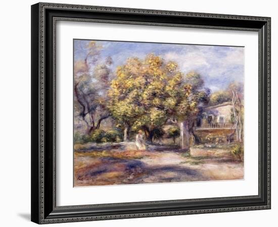 House at Cagnes, C.1905-Pierre-Auguste Renoir-Framed Giclee Print