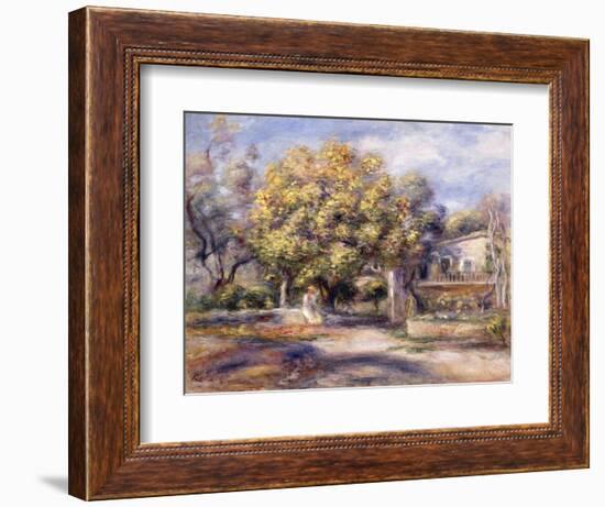 House at Cagnes, C.1905-Pierre-Auguste Renoir-Framed Giclee Print