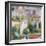 House at Cagnes-Pierre-Auguste Renoir-Framed Giclee Print