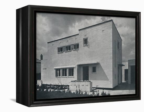 'House at Hoghton, Lancs., by Frank Waddington', 1942-Unknown-Framed Premier Image Canvas