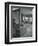 'House at Pomona, California...looking across the living room', 1942-Unknown-Framed Photographic Print