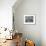 'House at Pomona, California - the living room from the other side of the partition', 1942-Unknown-Framed Photographic Print displayed on a wall