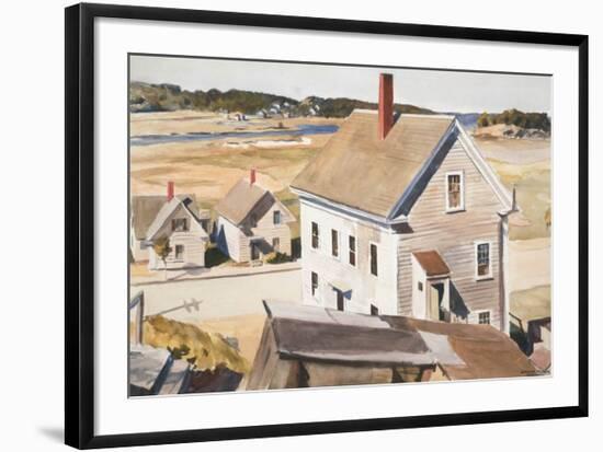 House By 'squam River, Gloucester (cape Ann, Massachusetts), 1926-Edward Hopper-Framed Art Print