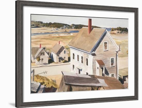 House By 'squam River, Gloucester (cape Ann, Massachusetts), 1926-Edward Hopper-Framed Art Print