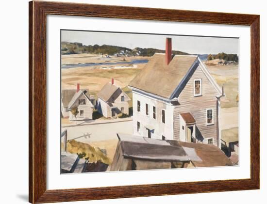 House By 'squam River, Gloucester (cape Ann, Massachusetts), 1926-Edward Hopper-Framed Art Print