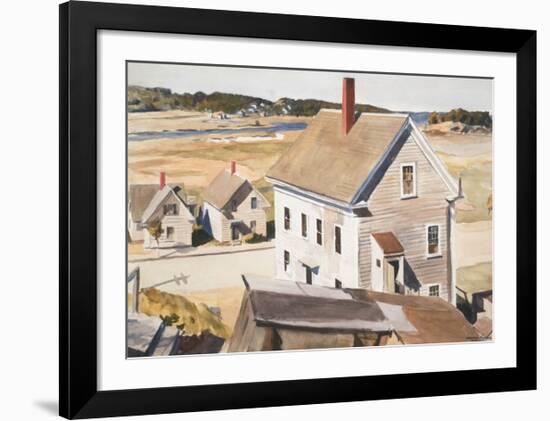 House By 'squam River, Gloucester (cape Ann, Massachusetts), 1926-Edward Hopper-Framed Art Print