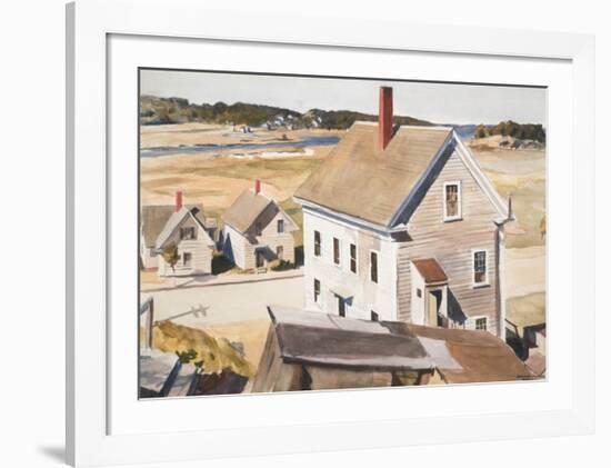 House By 'squam River, Gloucester (cape Ann, Massachusetts), 1926-Edward Hopper-Framed Art Print