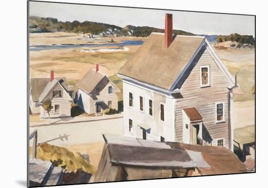 House By 'squam River, Gloucester (cape Ann, Massachusetts), 1926-Edward Hopper-Mounted Art Print