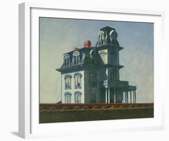 House by the Railroad, 1925-Edward Hopper-Framed Giclee Print