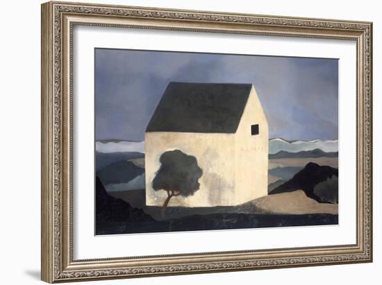 House by the Shore-Mary Calkins-Framed Giclee Print