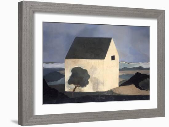 House by the Shore-Mary Calkins-Framed Giclee Print