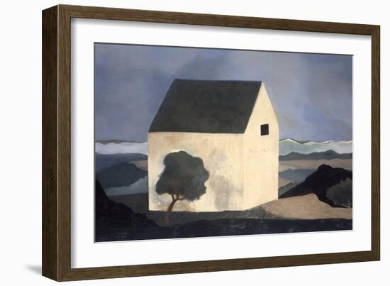 House by the Shore-Mary Calkins-Framed Giclee Print