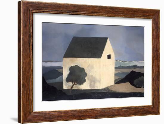 House by the Shore-Mary Calkins-Framed Giclee Print