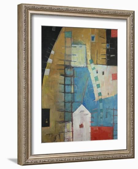 House by the Tracks-Tim Nyberg-Framed Giclee Print