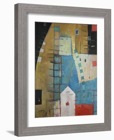 House by the Tracks-Tim Nyberg-Framed Giclee Print