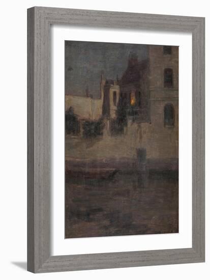 House by the Water-Henri Duhem-Framed Giclee Print