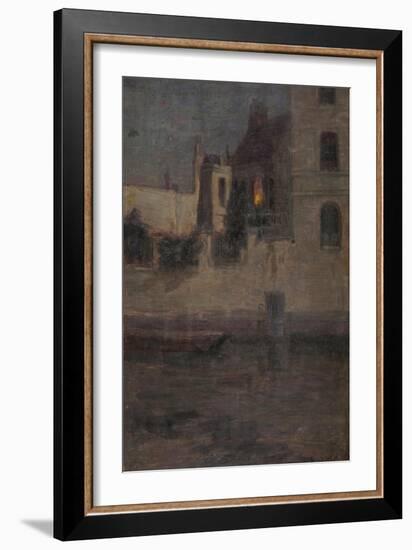 House by the Water-Henri Duhem-Framed Giclee Print