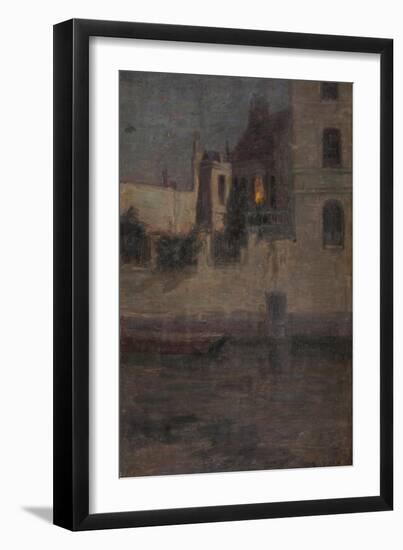 House by the Water-Henri Duhem-Framed Giclee Print