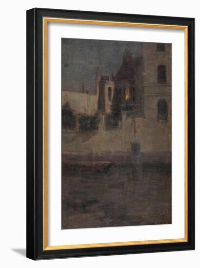 House by the Water-Henri Duhem-Framed Giclee Print