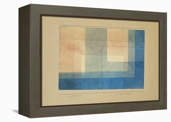 House by the Water-Paul Klee-Framed Premier Image Canvas