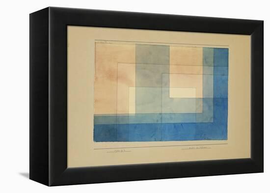 House by the Water-Paul Klee-Framed Premier Image Canvas