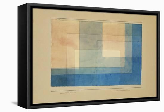 House by the Water-Paul Klee-Framed Premier Image Canvas