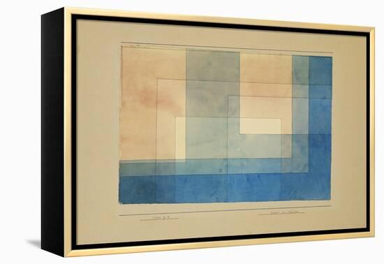 House by the Water-Paul Klee-Framed Premier Image Canvas