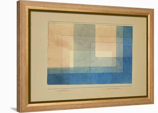 House by the Water-Paul Klee-Framed Premier Image Canvas