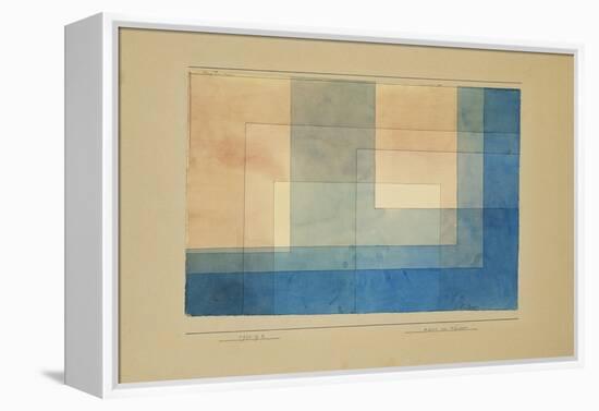 House by the Water-Paul Klee-Framed Premier Image Canvas