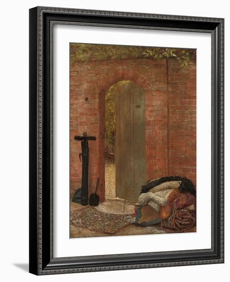 House Cleaning, 1882 (Oil on Board)-Jessica Hayllar-Framed Giclee Print