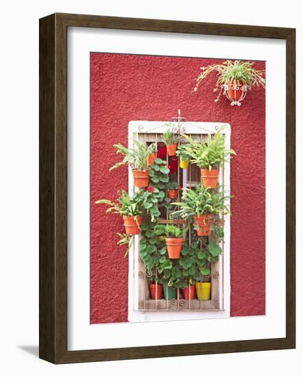 House Detail, Guadalajara, Mexico-Charles Sleicher-Framed Photographic Print