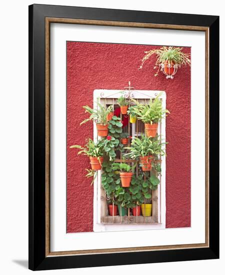 House Detail, Guadalajara, Mexico-Charles Sleicher-Framed Photographic Print